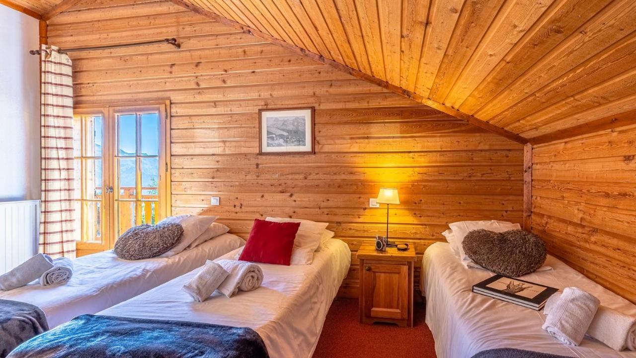 Madame Vacances Les Chalets De L'Altiport Alpe d'Huez Exteriör bild