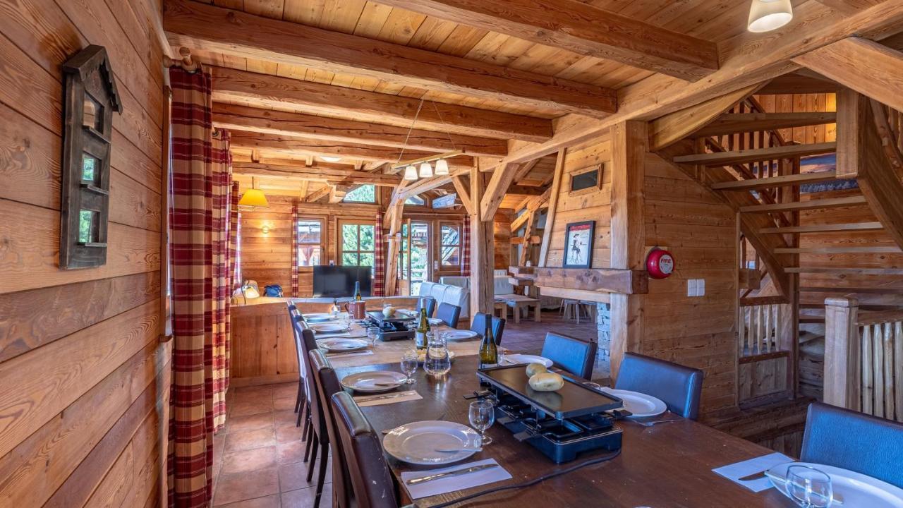 Madame Vacances Les Chalets De L'Altiport Alpe d'Huez Exteriör bild