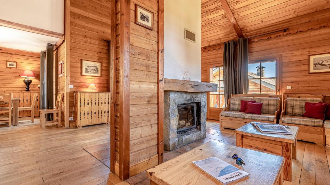 Madame Vacances Les Chalets De L'Altiport Alpe d'Huez Exteriör bild