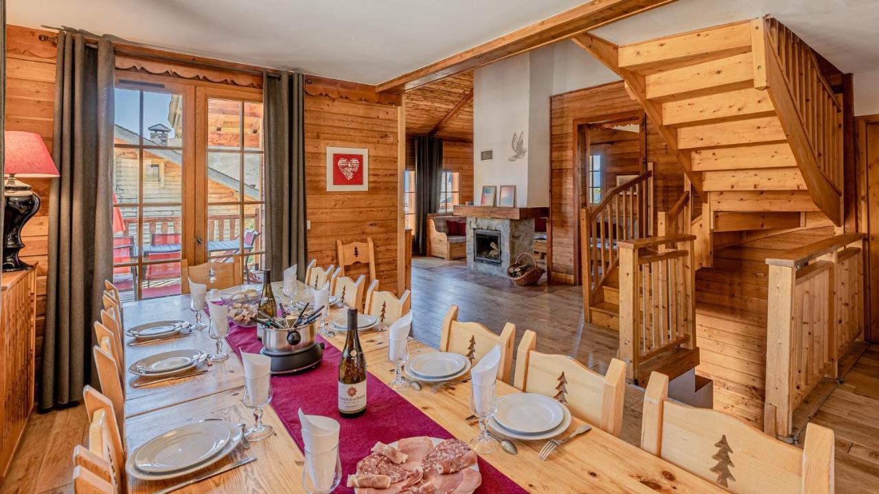 Madame Vacances Les Chalets De L'Altiport Alpe d'Huez Exteriör bild