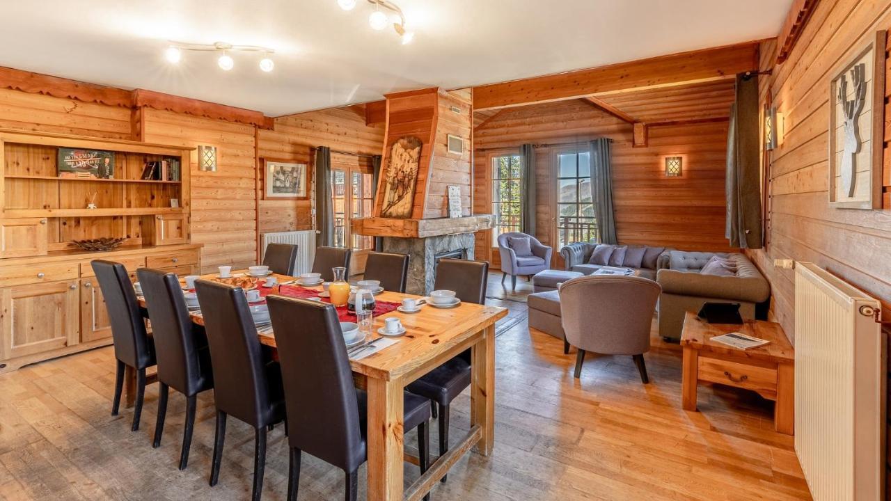 Madame Vacances Les Chalets De L'Altiport Alpe d'Huez Exteriör bild