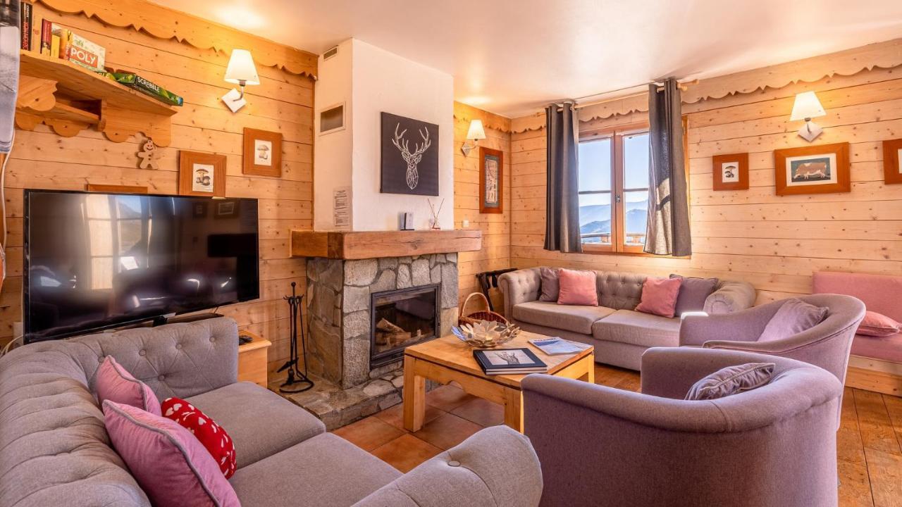 Madame Vacances Les Chalets De L'Altiport Alpe d'Huez Exteriör bild