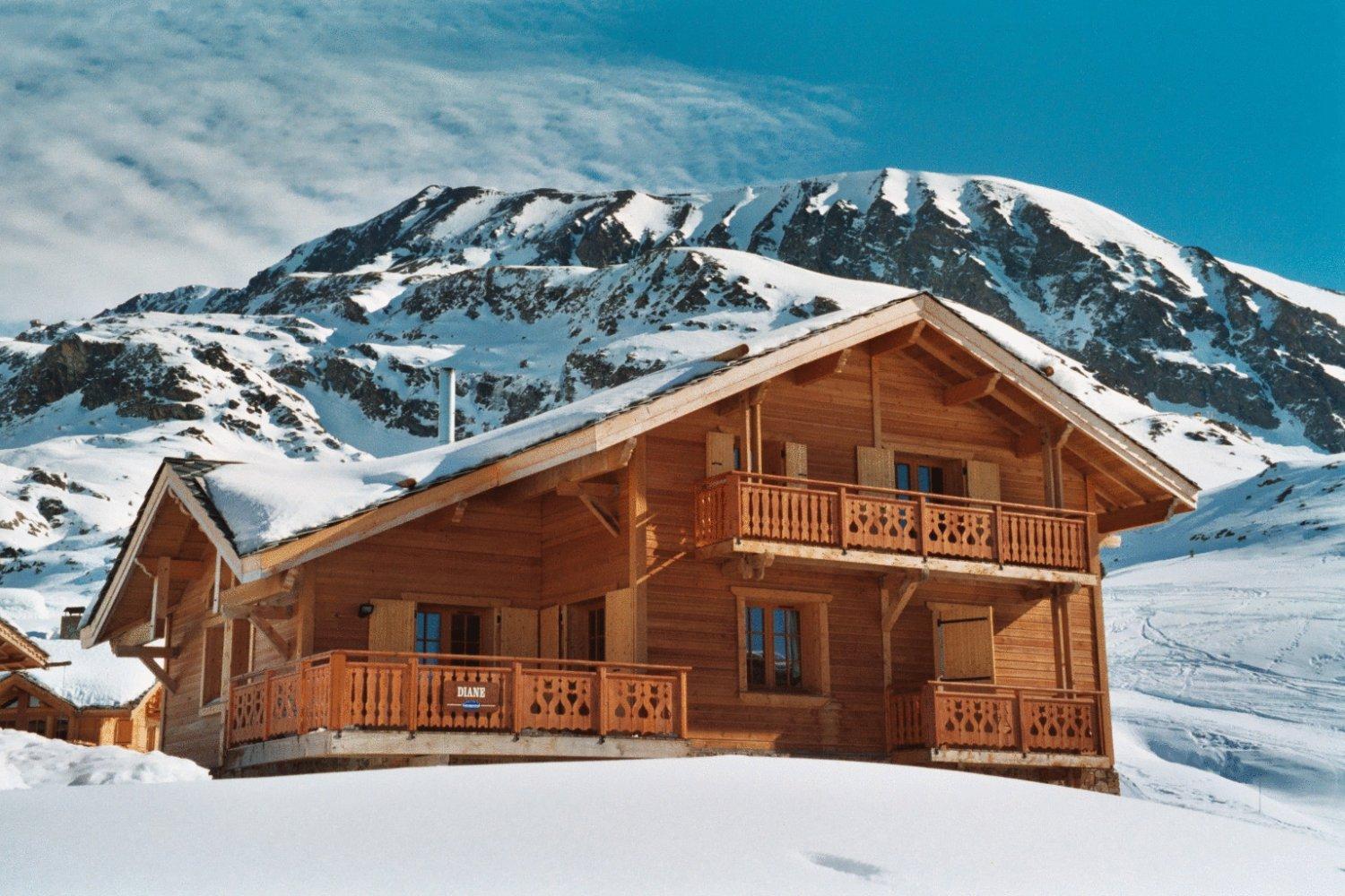 Madame Vacances Les Chalets De L'Altiport Alpe d'Huez Exteriör bild
