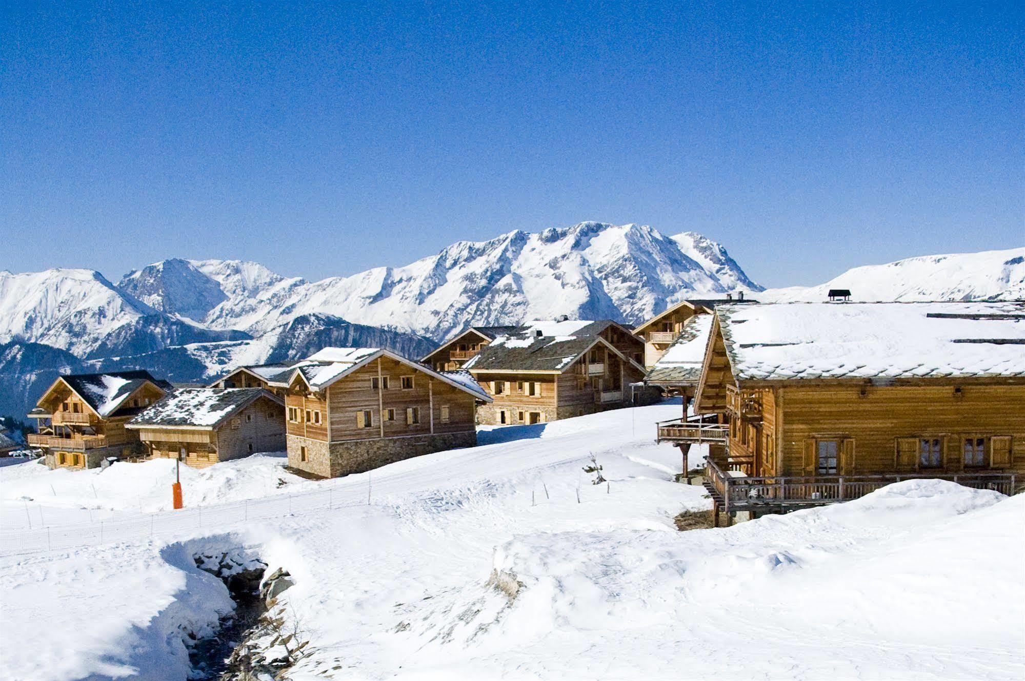 Madame Vacances Les Chalets De L'Altiport Alpe d'Huez Exteriör bild